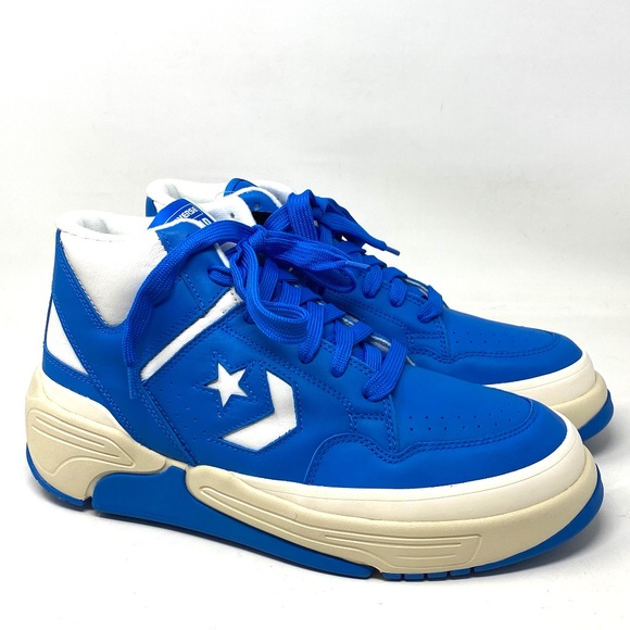 Converse Other - Converse Weapon CX Shoes Mid Top Leather Kinetic Blue Men’s Sneakers 172354C